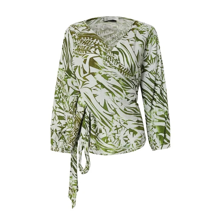 Casual Wear Print Long Sleeve Top