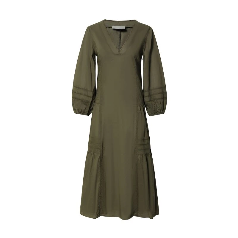 Long Dress With Lantern Sleeve