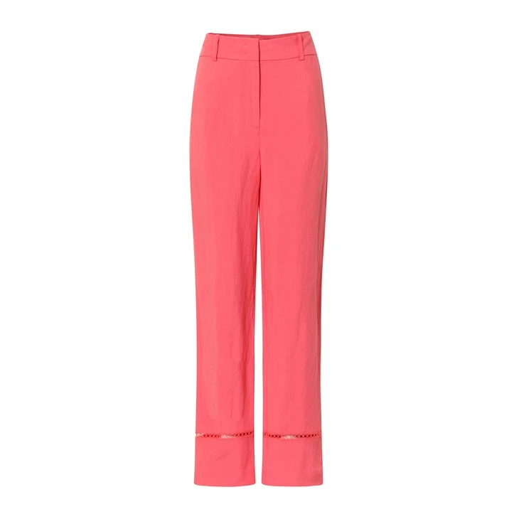 Pink Straight Leg Pants Pink Straight Leg Pants