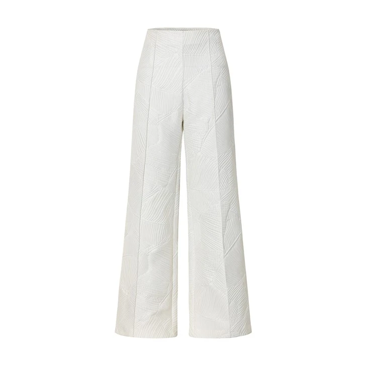 Print White Pants