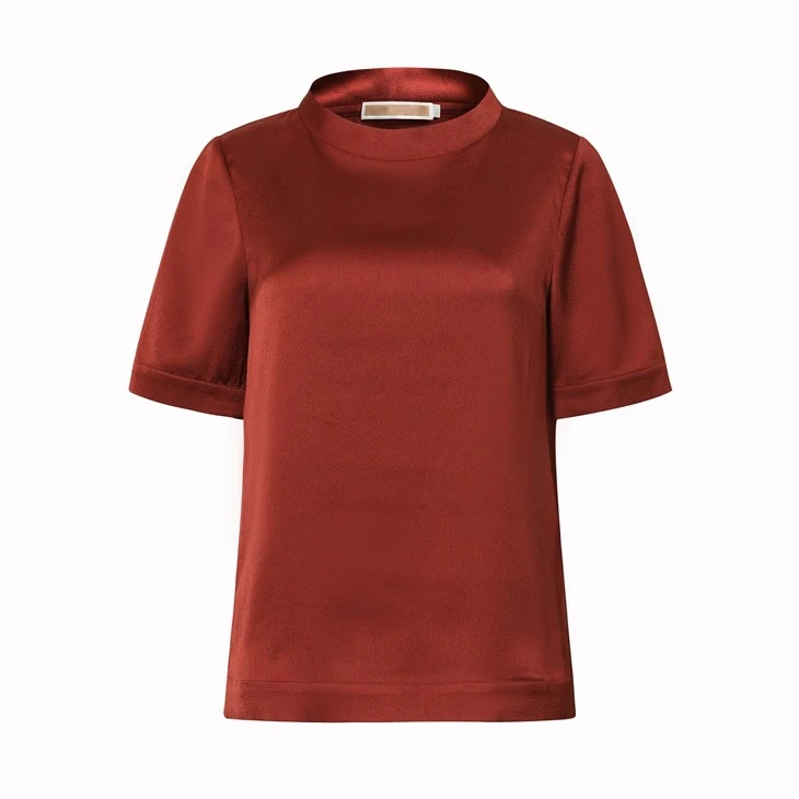 Red Short Sleeve With Simple Style Red Short Sleeve With Simple Style
