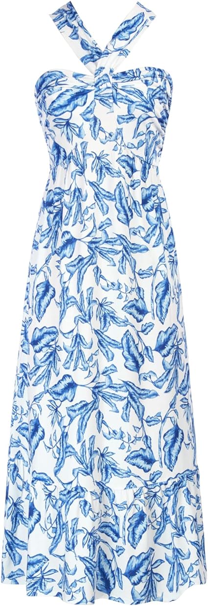 Sleeveless Summer Floral Print Dress Sleeveless Summer Floral Print Dress