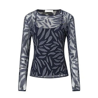 Fashionable Long Sleeve With Metallic