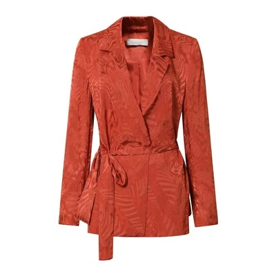 Patterned Women's Suit Blazer