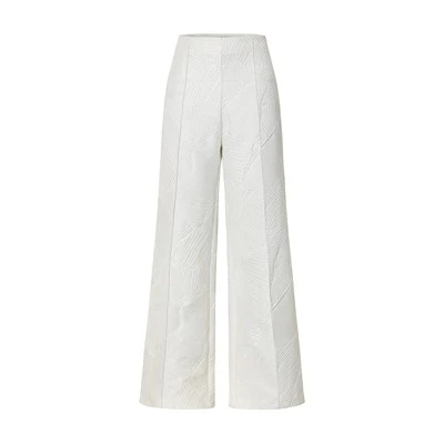 Print White Pants