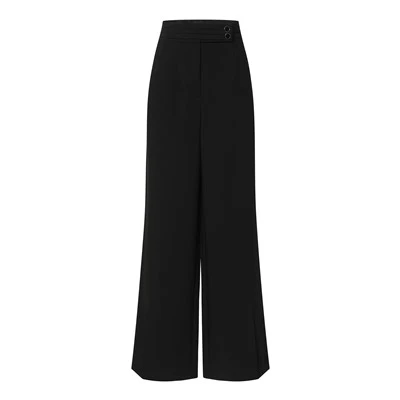 Stretchy Comfy Black Wide Leg Pants