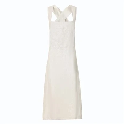 White Dress with Simple Design