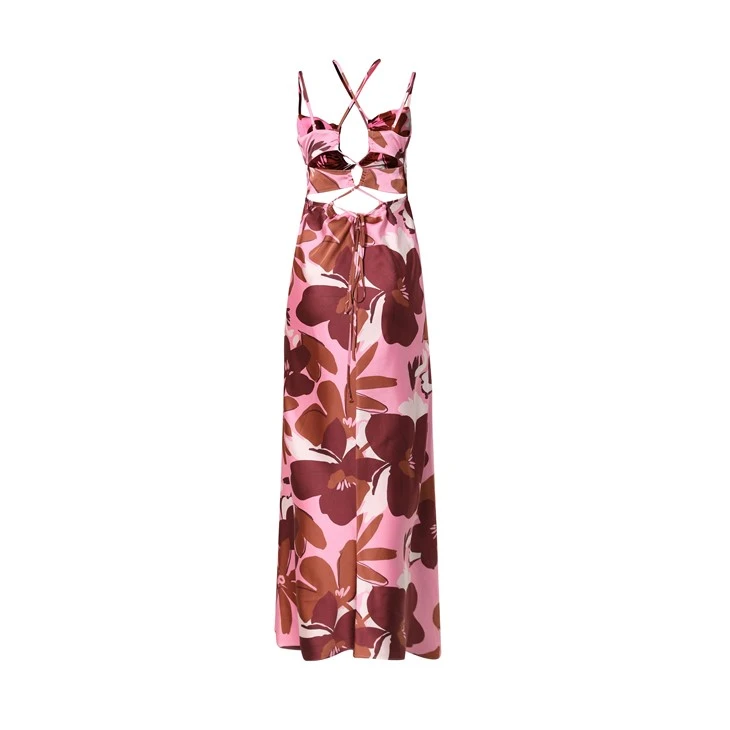 Women's Floral Print Maxi Dress Women's Floral Print Maxi Dress